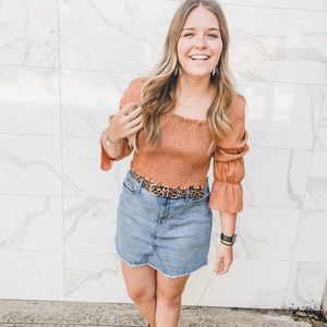 Jean Skirt
